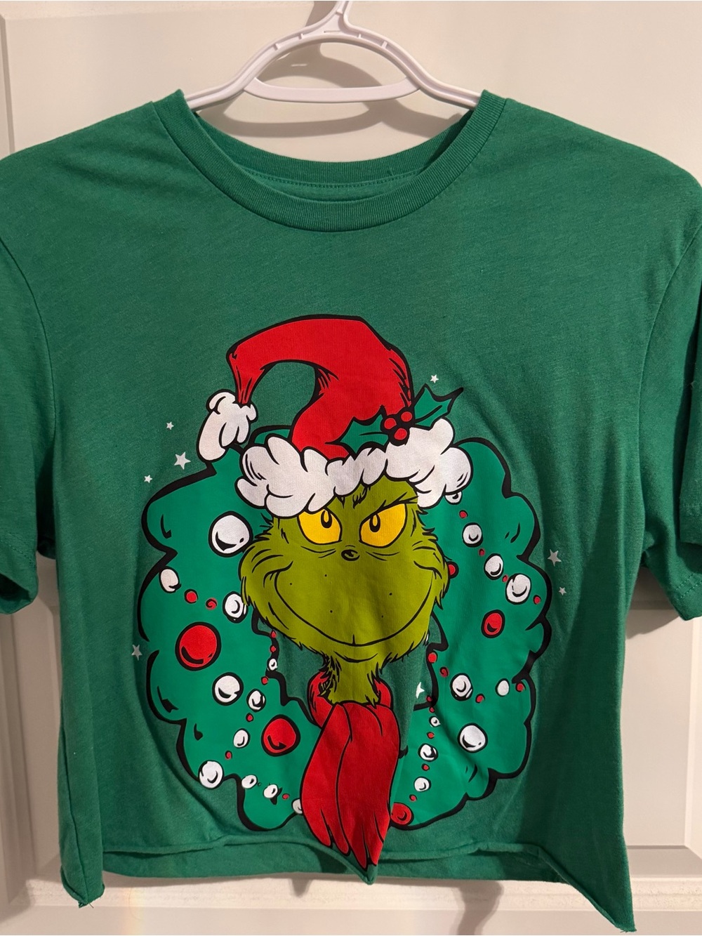 Green Grinch Holiday Graphic Tee
